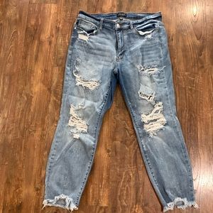 Judy Blue boyfriend fit.